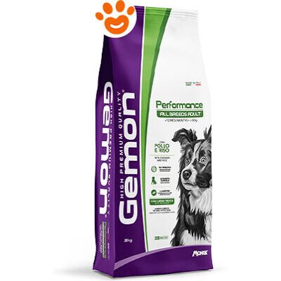 Monge Gemon All Breed Performance Con Pollo E Riso Gemon All Breed Performance Con Pollo E Riso - Sacco Da 20 Kg - Monge Gemon All Breed Performance Con Pollo E Riso Gemon All Breed Performance Con Pollo E Riso - Sacco Da 20 Kg -