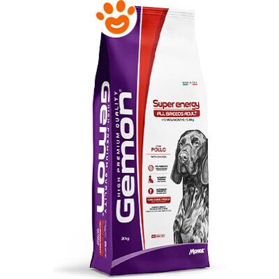 Monge Gemon Dog All Breeds Super Energy Con Pollo Gemon Dog All Breeds Super Energy Con Pollo - Sacco Da 20 Kg - Monge Gemon Dog All Breeds Super Energy Con Pollo Gemon Dog All Breeds Super Energy Con Pollo - Sacco Da 20 Kg -