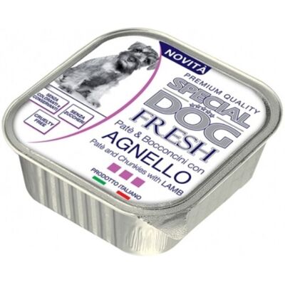 Special Dog Fresh Adult - Agnello, 150g, Testato Cruelty-Free Special Dog Fresh Adult - Agnello, 150g, Testato Cruelty-Free