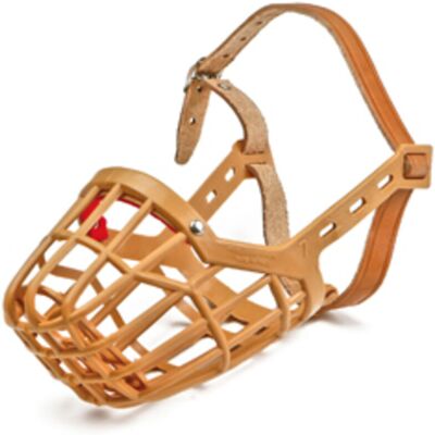 UTILIA Pet Museruola In Plastica Con Attacchi In Cuoio N° 7 6 Pz UTILIA Pet Museruola In Plastica Con Attacchi In Cuoio N° 7 6 Pz