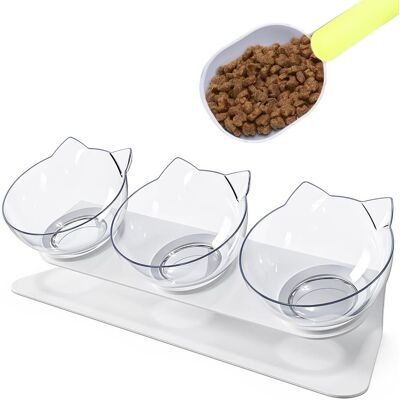 OEM Set Di Ciotole Per Gatti 3 In 1: Include Una Ciotola Rialzata, Un Set Da Tre Pezzi, Una Ciotola Antiscivolo E Una Ciotola Inclinabile A 15°, Adatto A Cani E Gatti Di Piccola E Media Taglia. OEM Set Di Ciotole Per Gatti 3 In 1: Include Una Ciotola Rialzata, Un Set Da Tre Pezzi, Una Ciotola Antiscivolo E Una Ciotola Inclinabile A 15°, Adatto A Cani E Gatti Di Piccola E Media Taglia.