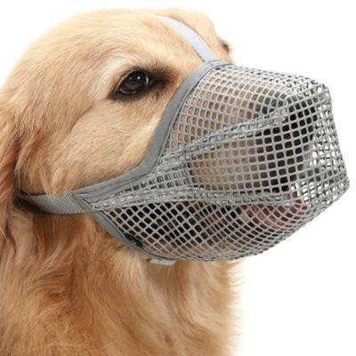 OEM Museruola Regolabile, A Prova Di Morso, In Morbida Rete, Adatta A Cani Di Piccola, Media E Grande Taglia. OEM Museruola Regolabile, A Prova Di Morso, In Morbida Rete, Adatta A Cani Di Piccola, Media E Grande Taglia.
