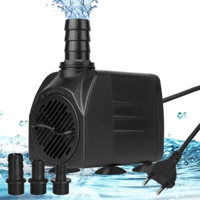 OEM Pompa Sommergibile Per Acquario, Pompa Per Acquario Regolabile Ultra Silenziosa 1500 L/h 25 W Con Fontana Per Laghetto Per Pesci, Acquario, 3 Ugelli, Cavo Da 1,5 M, 13/16/19 Mm OEM Pompa Sommergibile Per Acquario, Pompa Per Acquario Regolabile Ultra Silenziosa 1500 L/h 25 W Con Fontana Per Laghetto Per Pesci, Acquario, 3 Ugelli, Cavo Da 1,5 M, 13/16/19 Mm