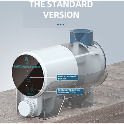 OEM Distributore Automatico Di Mangime Per Pesci Con Timer E Modalità Automatica/manuale Per Acquari E Laghetti. OEM Distributore Automatico Di Mangime Per Pesci Con Timer E Modalità Automatica/manuale Per Acquari E Laghetti.