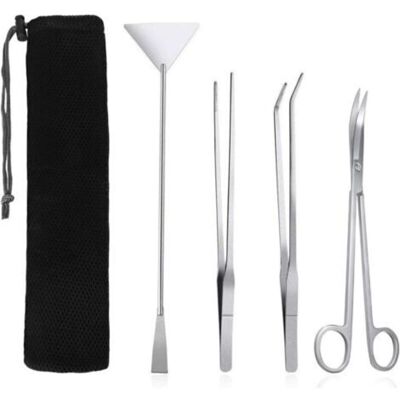 OEM Kit Di Attrezzi Per Acquario, Set Di Attrezzi 4 In 1 Per La Pulizia Dell'acquario, Spatola A Forbice In Acciaio Inossidabile, Set Di Taglia-piante Per Piante Acquatiche, Pinze D-crezuo OEM Kit Di Attrezzi Per Acquario, Set Di Attrezzi 4 In 1 Per La Pulizia Dell'acquario, Spatola A Forbice In Acciaio Inossidabile, Set Di Taglia-piante Per Piante Acquatiche, Pinze D-crezuo