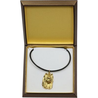 OEM Yorkshire Terrier, York, York, Yorkie Iii - Collana Per Cani In Confezione Regalo, Ciondolo Placcato Oro Per Un Amante Dei Cani, Gioiello Di Grande Effetto Di Art-dog OEM Yorkshire Terrier, York, York, Yorkie Iii - Collana Per Cani In Confezione Regalo, Ciondolo Placcato Oro Per Un Amante Dei Cani, Gioiello Di Grande Effetto Di Art-dog