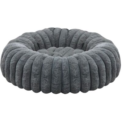 TKAAKT Cestino Per Cani, Cestino Per Gatti Di Piccola Taglia, Diametro 50 Cm, Imbottitura Morbida, Antiscivolo, Grigio Tortora. TKAAKT Cestino Per Cani, Cestino Per Gatti Di Piccola Taglia, Diametro 50 Cm, Imbottitura Morbida, Antiscivolo, Grigio Tortora.