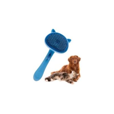 OEM Spazzola Per Cani E Gatti, Adatta Per Rimuovere Peli Lunghi E Corti, Rimozione Del Pelo Degli Animali Domestici In Un Solo Passaggio, Pettine Massaggiante (blu). - Crezuo OEM Spazzola Per Cani E Gatti, Adatta Per Rimuovere Peli Lunghi E Corti, Rimozione Del Pelo Degli Animali Domestici In Un Solo Passaggio, Pettine Massaggiante (blu). - Crezuo