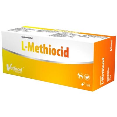 OEM Vetfood L-methiocid, Integratore Alimentare Per Le Vie Urinarie Di Cani E Gatti, 120 Capsule. OEM Vetfood L-methiocid, Integratore Alimentare Per Le Vie Urinarie Di Cani E Gatti, 120 Capsule.