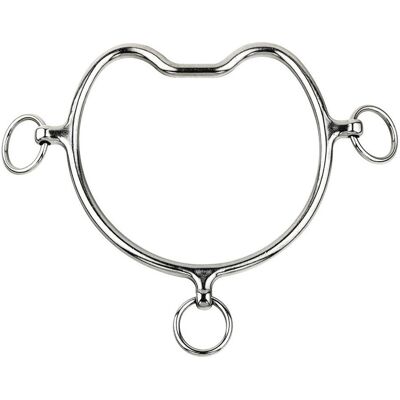 SARTORE Chifney In Acciaio Inox Pieno 8 Mm SARTORE Chifney In Acciaio Inox Pieno 8 Mm