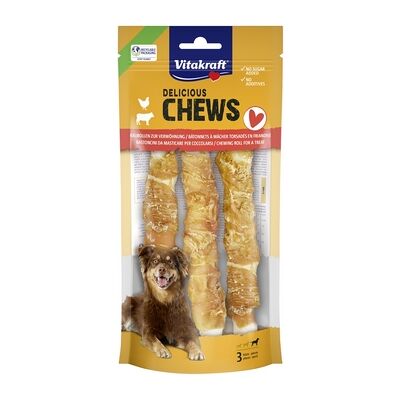 OEM Vitakraft Chews Panini Al Pollo L 3 Pezzi 140 G OEM Vitakraft Chews Panini Al Pollo L 3 Pezzi 140 G