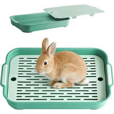 Neptune Toilette Per Conigli, 27 X 18,5 X 4 Cm, Per L'Addestramento All'uso Della Lettiera, Toilette Per Criceti, Toilette Per Animali Domestici, Per Piccoli Animali (verde, Piccola) Neptune Toilette Per Conigli, 27 X 18,5 X 4 Cm, Per L'Addestramento All'uso Della Lettiera, Toilette Per Criceti, Toilette Per Animali Domestici, Per Piccoli Animali (verde, Piccola)