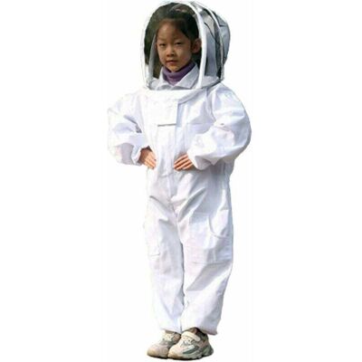 DPZO Abbigliamento Da Apicoltura, Abbigliamento Protettivo Bianco Da Apicoltura Per Bambini - Cotone A Maniche Lunghe, Protezione Per Bambini Taglia M 1,2 Metri, Altezza Consigliata 80-130 Cm DPZO Abbigliamento Da Apicoltura, Abbigliamento Protettivo Bianco Da Apicoltura Per Bambini - Cotone A Maniche Lunghe, Protezione Per Bambini Taglia M 1,2 Metri, Altezza Consigliata 80-130 Cm