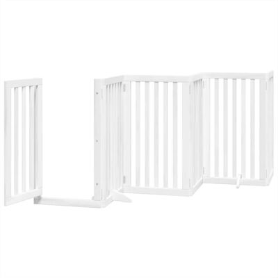 HELLOSHOP26 Cancelletto Di Sicurezza Per Animali Domestici Porta Pieghevole 15 Pannelli Legno Di Pioppo Bianco 020023201 HELLOSHOP26 Cancelletto Di Sicurezza Per Animali Domestici Porta Pieghevole 15 Pannelli Legno Di Pioppo Bianco 020023201
