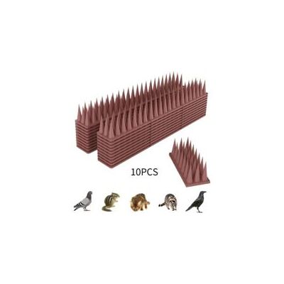 OEM Punte Anti-piccioni In Plastica, 10 Pezzi, Trappola Repellente, Repellente Per Uccelli, Gatti E Passeri, Per Balconi E Finestre, Punte Rispettose Degli Animali (marrone) OEM Punte Anti-piccioni In Plastica, 10 Pezzi, Trappola Repellente, Repellente Per Uccelli, Gatti E Passeri, Per Balconi E Finestre, Punte Rispettose Degli Animali (marrone)