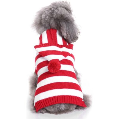 OEM Maglioncino A Righe Per Cani, Capo Morbido E Comodo Per Feste, Halloween E Natale. OEM Maglioncino A Righe Per Cani, Capo Morbido E Comodo Per Feste, Halloween E Natale.