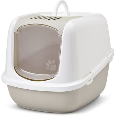 SAVIC - Lettiera Per Gatti Bianco Caffè Plastica 48,5 X 46,5 X 66,5 Cm (11 Unità) SAVIC - Lettiera Per Gatti Bianco Caffè Plastica 48,5 X 46,5 X 66,5 Cm (11 Unità)
