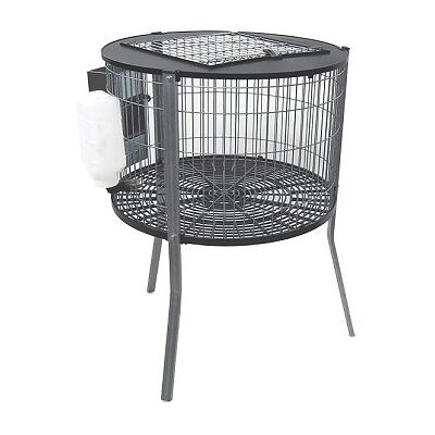 Gómez y Crespo - Gabbia rotonda per conigli - 69x65cm Plastica Gómez y Crespo - Gabbia rotonda per conigli - 69x65cm Plastica