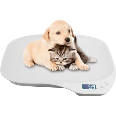 TIGREZY Bilancia Elettronica Per Piccoli Animali (15 Kg): Gattini, Cuccioli, Criceti, Uccelli, Conigli, Animali Domestici TIGREZY Bilancia Elettronica Per Piccoli Animali (15 Kg): Gattini, Cuccioli, Criceti, Uccelli, Conigli, Animali Domestici