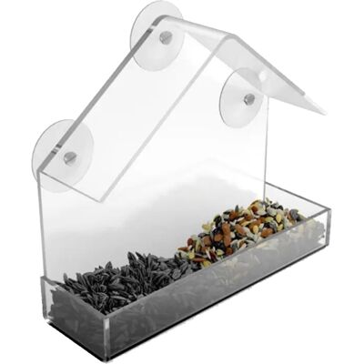 GAUN Mangiatoia Per Uccelli Wild Bird Feeder Capacità 3 Uccelli Plastica GAUN Mangiatoia Per Uccelli Wild Bird Feeder Capacità 3 Uccelli Plastica