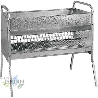 Suinga Mangime in Acciaio Inox per Pecore - 55kg - 100x75x128 cm Suinga Mangime in Acciaio Inox per Pecore - 55kg - 100x75x128 cm