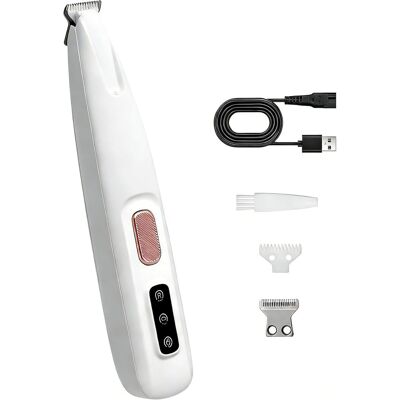 Neptune Tosatrice Per Animali Domestici Con Luce Led, Silenziosa, Adatta Per La Toelettatura Di Zampe E Corpo Intero Di Cani E Gatti. Neptune Tosatrice Per Animali Domestici Con Luce Led, Silenziosa, Adatta Per La Toelettatura Di Zampe E Corpo Intero Di Cani E Gatti.