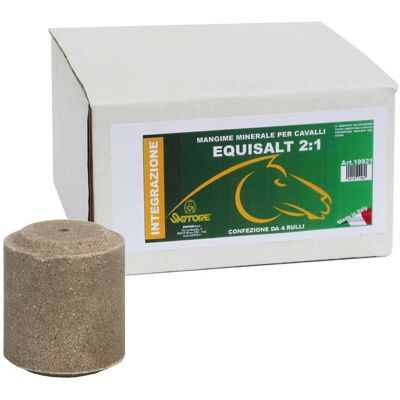 SARTORE Equisalt Mangime Minerale In Rullo Sale Per Cavalli In Scatola Da 4 Pezzi SARTORE Equisalt Mangime Minerale In Rullo Sale Per Cavalli In Scatola Da 4 Pezzi