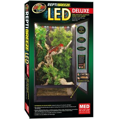 CROCI Reptibreeze Kit Led Deluxe 61x61x122cm: Reptibreeze Kit Led Deluxe 41x41x76cm CROCI Reptibreeze Kit Led Deluxe 61x61x122cm: Reptibreeze Kit Led Deluxe 41x41x76cm