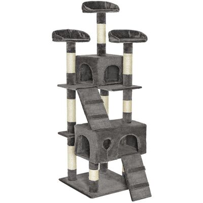 HELLOSHOP26 Tiragraffi Per Gatti 170 Cm Grigio 3708110 HELLOSHOP26 Tiragraffi Per Gatti 170 Cm Grigio 3708110
