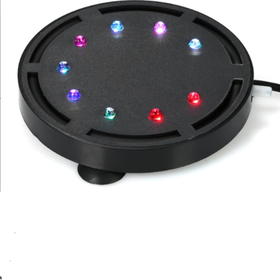 OEM Crrynuo - Lampada A Bolle Per Acquario, 1 Pezzo - Illuminazione Led Subacquea - Ossigenazione - 12,5 X 12,5 X 6 Cm - 9 Led - 1 W - 100 V-240 V - Funzionamento Silenzioso OEM Crrynuo - Lampada A Bolle Per Acquario, 1 Pezzo - Illuminazione Led Subacquea - Ossigenazione - 12,5 X 12,5 X 6 Cm - 9 Led - 1 W - 100 V-240 V - Funzionamento Silenzioso