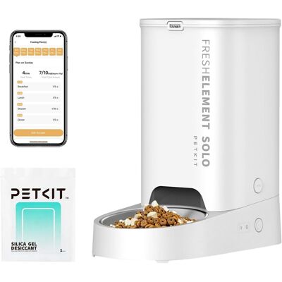 Neptune Petkit Distributore Automatico Di Cibo Per Gatti E Cani, 2.4g Wifi 3l, Connesso Tramite App, Con Ciotola In Acciaio Inossidabile, Fino A 10 Pasti Al Giorno, Doppia Alimentazione (bianco Chiaro) Neptune Petkit Distributore Automatico Di Cibo Per Gatti E Cani, 2.4g Wifi 3l, Connesso Tramite App, Con Ciotola In Acciaio Inossidabile, Fino A 10 Pasti Al Giorno, Doppia Alimentazione (bianco Chiaro)