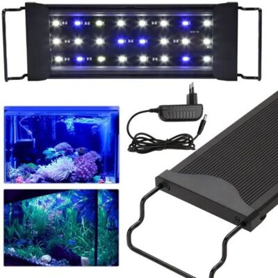 OEM Lampada Led Per Acquario Da 12w, Universale, A Superficie, Con Timer, 30-50 Cm. OEM Lampada Led Per Acquario Da 12w, Universale, A Superficie, Con Timer, 30-50 Cm.