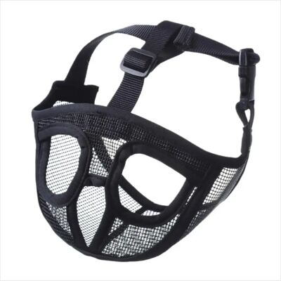 OEM 2 Museruole Traspiranti Bulldog Cane Nero Protezione Razze Piccole, M OEM 2 Museruole Traspiranti Bulldog Cane Nero Protezione Razze Piccole, M