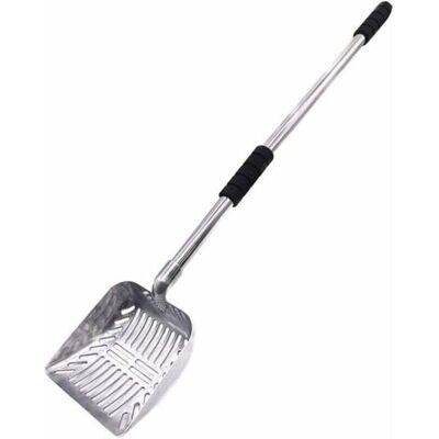 OEM Paletta Per Lettiera Per Gatti Con Manico Telescopico Lungo, Manico In Metallo (manico Nero) OEM Paletta Per Lettiera Per Gatti Con Manico Telescopico Lungo, Manico In Metallo (manico Nero)