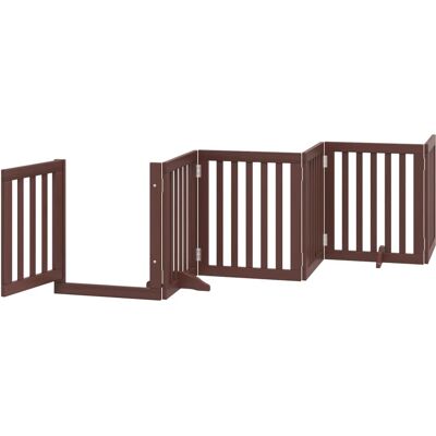 HELLOSHOP26 Cancelletto Di Sicurezza Per Animali Domestici Porta Pieghevole 9 Pannelli Legno Di Pioppo Marrone 020023275 HELLOSHOP26 Cancelletto Di Sicurezza Per Animali Domestici Porta Pieghevole 9 Pannelli Legno Di Pioppo Marrone 020023275