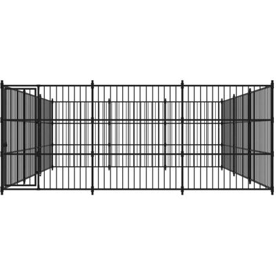 MAISON EXCLUSIVE - Canile Da Esterno 450x450x185 Cm MAISON EXCLUSIVE - Canile Da Esterno 450x450x185 Cm