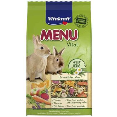 Vitakraft Mangime Per Conigli 'menu' 1 Kg Q.ta 5 Vitakraft Mangime Per Conigli 'menu' 1 Kg Q.ta 5