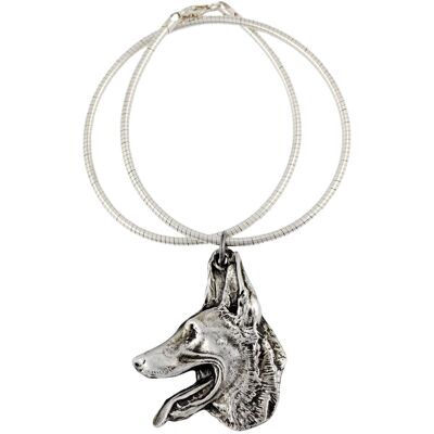 OEM Pastore Belga, Cane Da Pastore Belga I - Collana Per Cani, Gioielli Unici Per Amanti Dei Cani, Ciondolo A Forma Di Serpente Unico Di Art-dog OEM Pastore Belga, Cane Da Pastore Belga I - Collana Per Cani, Gioielli Unici Per Amanti Dei Cani, Ciondolo A Forma Di Serpente Unico Di Art-dog