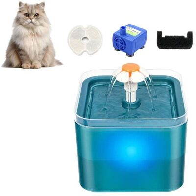 OEM Fontana Per Gatti Ultra Silenziosa Da 2 Litri - Fontana Elettrica Con Filtro Dell'acqua, Luce Led E 3 Modalità - Acqua Corrente Per Gatti - Idea Regalo Per Animali Domestici - Silenziosa Per L'Uso Not OEM Fontana Per Gatti Ultra Silenziosa Da 2 Litri - Fontana Elettrica Con Filtro Dell'acqua, Luce Led E 3 Modalità - Acqua Corrente Per Gatti - Idea Regalo Per Animali Domestici - Silenziosa Per L'Uso Not