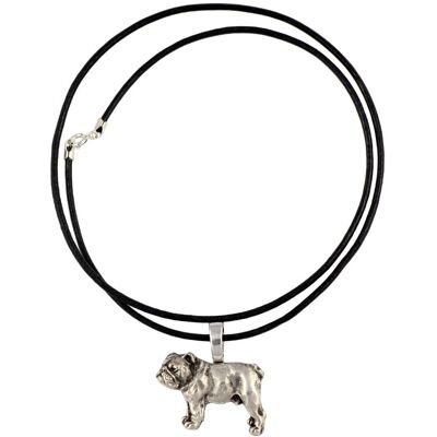 OEM Bulldog Inglese, Bulldog I - Collana Con Ciondolo Placcato In Argento Per Gli Amanti Dei Cani, Gioiello Raffinato Di Art-dog OEM Bulldog Inglese, Bulldog I - Collana Con Ciondolo Placcato In Argento Per Gli Amanti Dei Cani, Gioiello Raffinato Di Art-dog