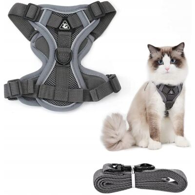 OEM Pettorina Di Protezione Senza Pressione + Guinzaglio Per Cani E Gatti OEM Pettorina Di Protezione Senza Pressione + Guinzaglio Per Cani E Gatti