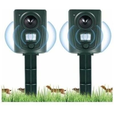 DPZO 2023 2x Repellente Per Gatti A Ultrasuoni Per Giardini, Repellente Per Gatti Con Picchetti Da Terra, Allontana Cani, Gatti E Uccelli, Per Giardini, Campi E Vivai, Impermeabile DPZO 2023 2x Repellente Per Gatti A Ultrasuoni Per Giardini, Repellente Per Gatti Con Picchetti Da Terra, Allontana Cani, Gatti E Uccelli, Per Giardini, Campi E Vivai, Impermeabile