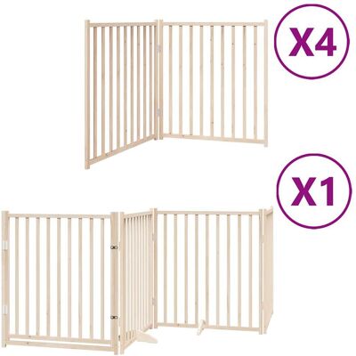 HELLOSHOP26 Cancelletto Di Sicurezza Per Animali Domestici Porta Pieghevole 12 Pannelli Legno Di Pioppo Marrone 020023173 HELLOSHOP26 Cancelletto Di Sicurezza Per Animali Domestici Porta Pieghevole 12 Pannelli Legno Di Pioppo Marrone 020023173