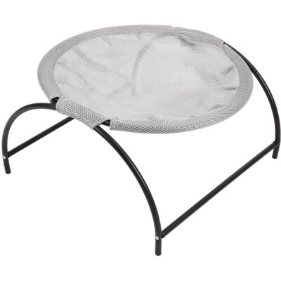 OEM Amaca In Acciaio Inox Con Telo Removibile, Rialzata, Per Cani Di Piccola Taglia, Per Uso Interno Ed Esterno, Grigia -crezuo OEM Amaca In Acciaio Inox Con Telo Removibile, Rialzata, Per Cani Di Piccola Taglia, Per Uso Interno Ed Esterno, Grigia -crezuo