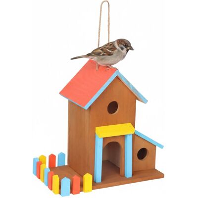 RELAXDAYS Casetta Per Uccelli, Legno, Da Appendere, 30,5 X 33 X 19 Cm, Giardino E Balcone RELAXDAYS Casetta Per Uccelli, Legno, Da Appendere, 30,5 X 33 X 19 Cm, Giardino E Balcone