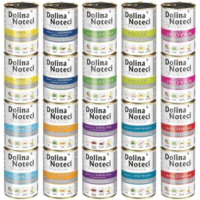 OEM Dolina Noteci Alimento Per Cani Premium, Mix Di Gusti, 20 X 400 G OEM Dolina Noteci Alimento Per Cani Premium, Mix Di Gusti, 20 X 400 G