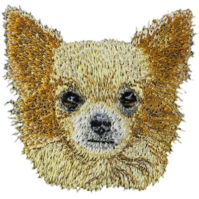 OEM Chihuahua A Pelo Lungo - Toppa A Forma Di Cane, Toppa Ricamata, Decorazione Unica Per Zaino Di Art-dog OEM Chihuahua A Pelo Lungo - Toppa A Forma Di Cane, Toppa Ricamata, Decorazione Unica Per Zaino Di Art-dog