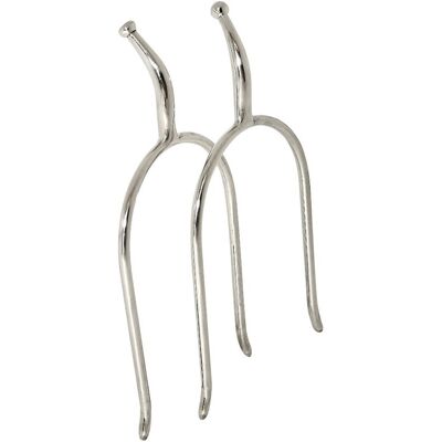 SARTORE Speroni Portoghesi A Pressione Con Gamba A Goccia Curvo In Acciaio Inox SARTORE Speroni Portoghesi A Pressione Con Gamba A Goccia Curvo In Acciaio Inox
