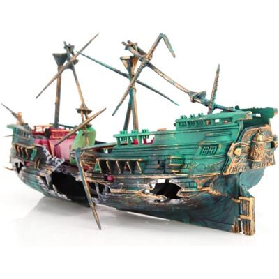 OEM Decorazioni Per Il Relitto Dell'acquario - Ornamento Per Nave Affondata Con Bolle D'Aria, Decorazioni Per Navi Ad Azione Aerea Per Acquario OEM Decorazioni Per Il Relitto Dell'acquario - Ornamento Per Nave Affondata Con Bolle D'Aria, Decorazioni Per Navi Ad Azione Aerea Per Acquario