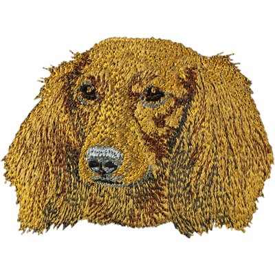 OEM Bassotto A Pelo Lungo - Toppa A Forma Di Cane, Toppa Ricamata, Decorazione Unica Per Zaino Di Art-dog OEM Bassotto A Pelo Lungo - Toppa A Forma Di Cane, Toppa Ricamata, Decorazione Unica Per Zaino Di Art-dog